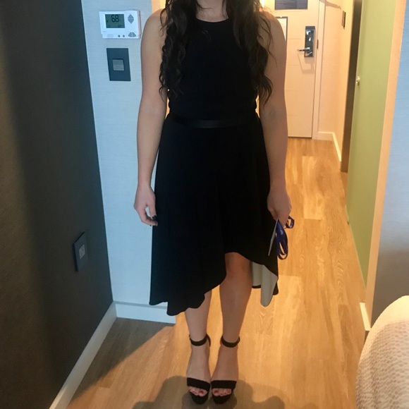 Halston Heritage Asymmetric Hi-Low - Picture 4 of 5